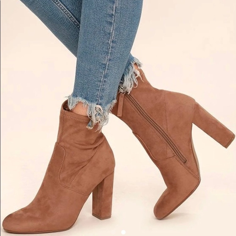 Steve Madden Camel Booties